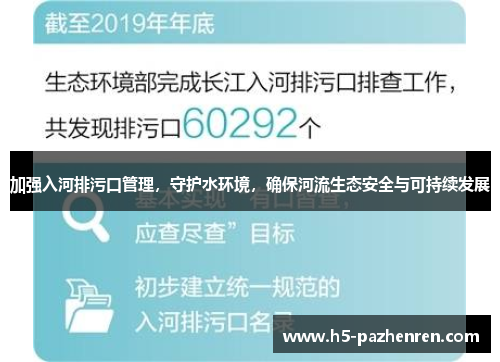 加强入河排污口管理,守护水环境,确保河流生态安全与可持续发展 加强入河排污口管理,守护水环境,确保河流生态安全与可持续发展